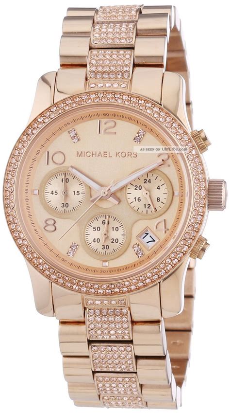 michael kors uhr damen rose gold|michael kors rose gold tone.